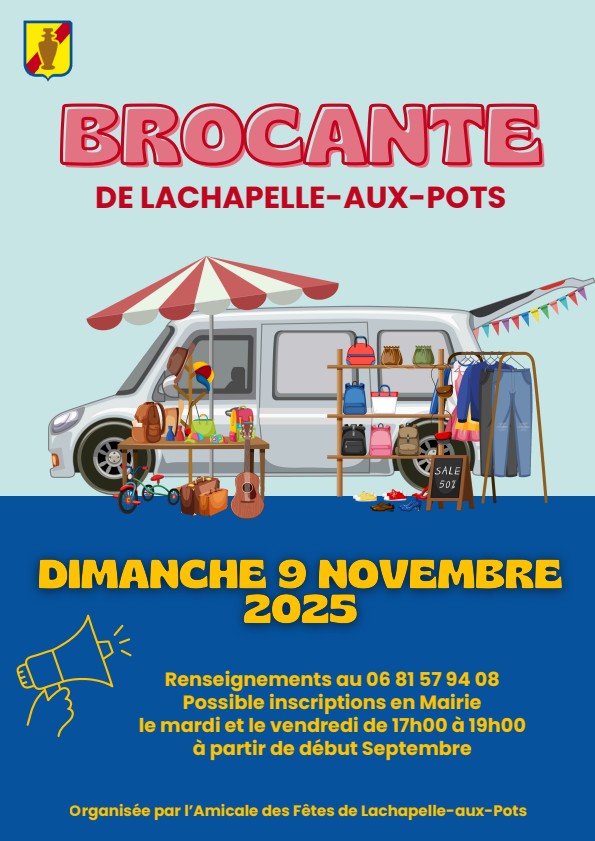 Affiche brocante